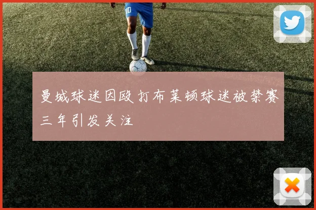 曼城球迷因殴打布莱顿球迷被禁赛三年引发关注
